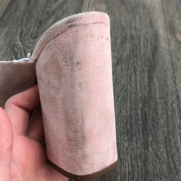 Pale Pink Heeled Sandal 👡 - Picture 5 of 8